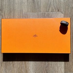 Hermes Gift Box With Ribbon